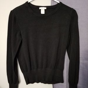 Plain Black Sweatshirt